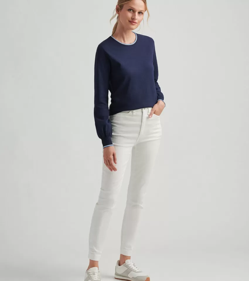 Peter Millar Pants^Karlie Stretch Sateen High Rise Pant Skylight