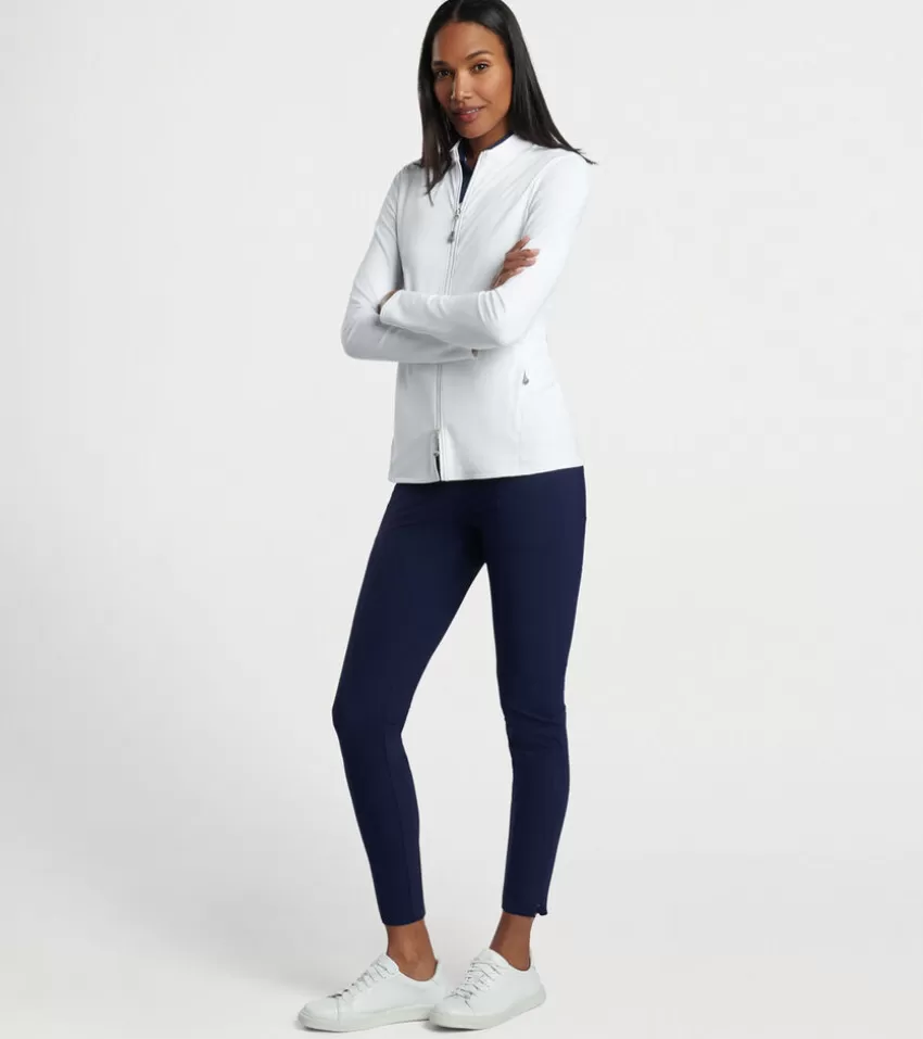 Peter Millar Pullovers & Layers | Pullovers & Layers^Katy Full Zip Layer White