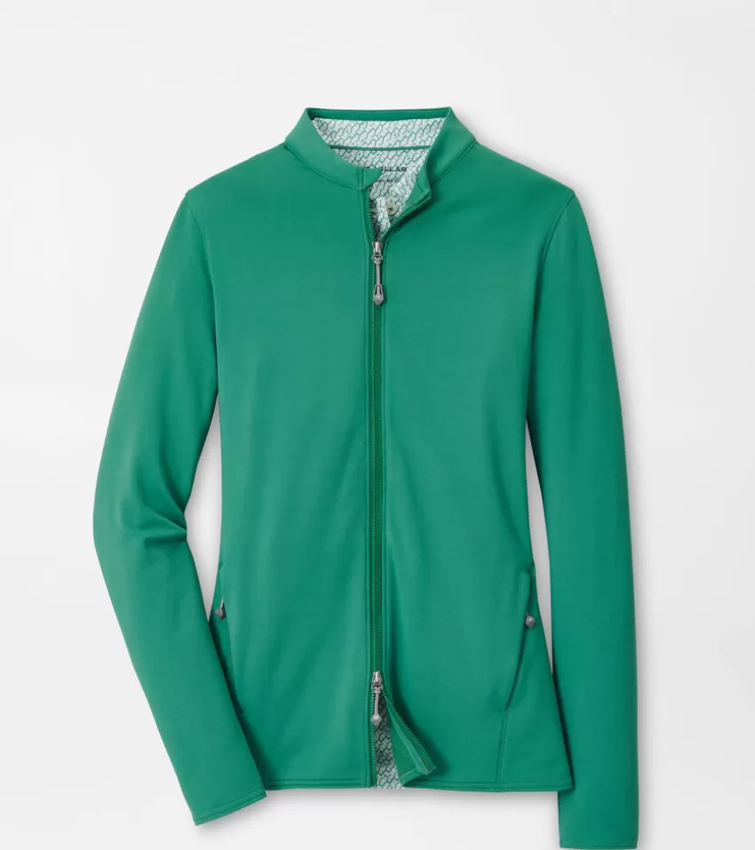 Peter Millar Pullovers & Layers | Pullovers & Layers^Katy Full-Zip Layer FieldGreen