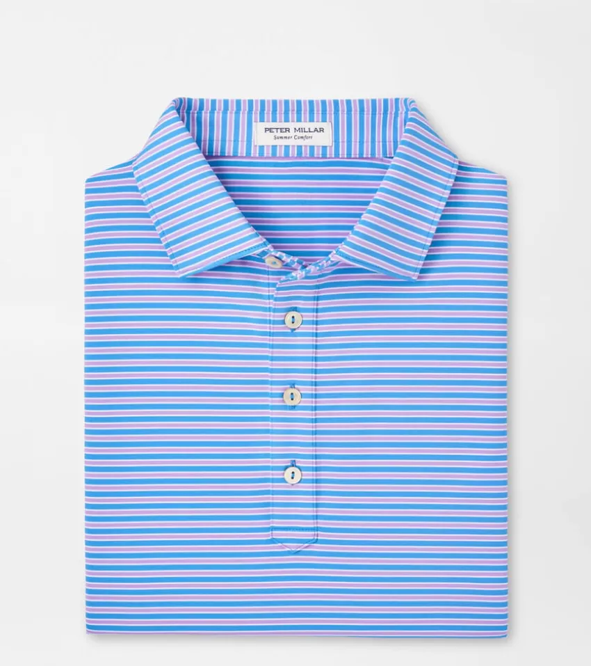 Peter Millar Polos | Polos^Lane Performance Jersey Polo Riverbed