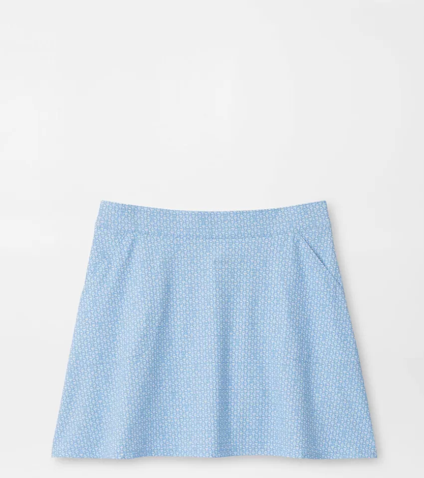 Peter Millar Skorts & Dresses | Women's Golf Bottoms^Mar-Tee-Ni Break Sally Trim Skort Sapphire