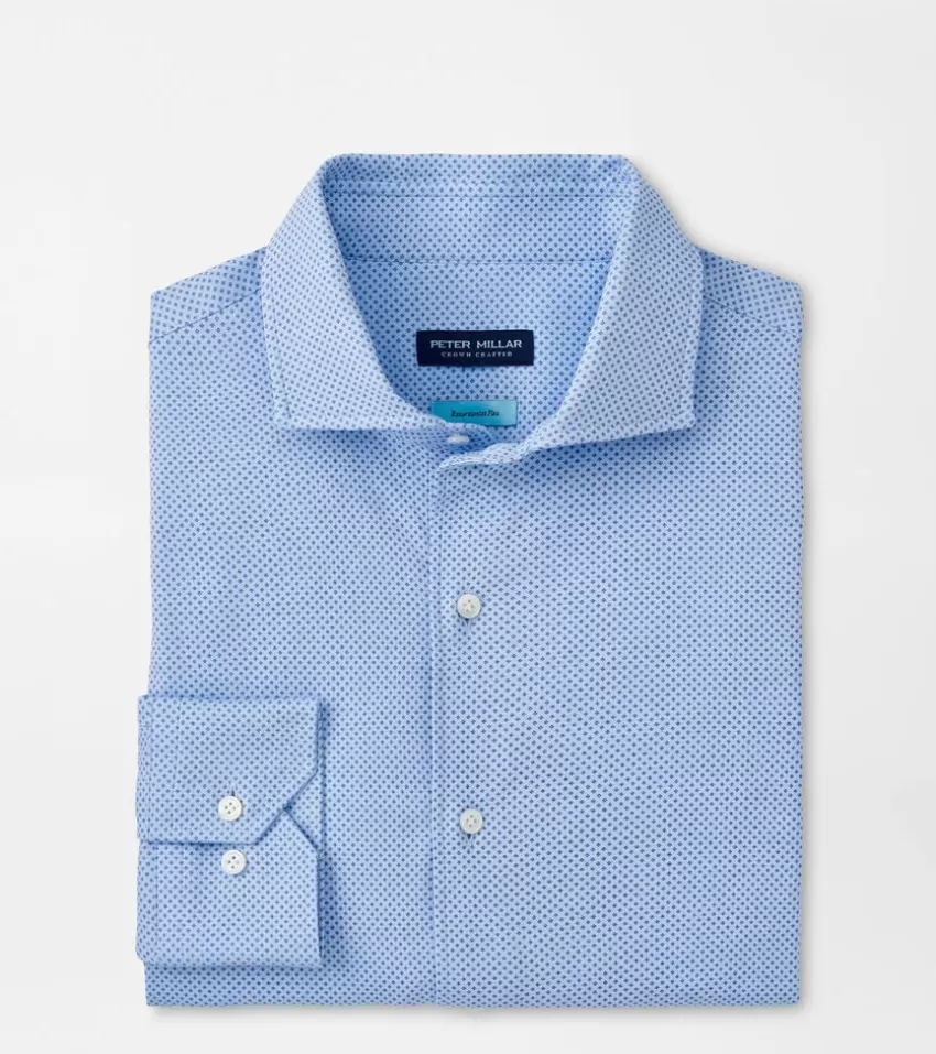 Peter Millar Sport Shirts^Midlands Excursionist Flex Sport Shirt BlueFrost