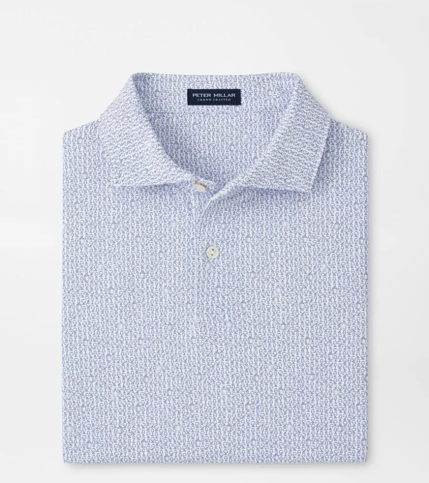 Peter Millar Polos | Polos^Nightcap Performance Jersey Polo White