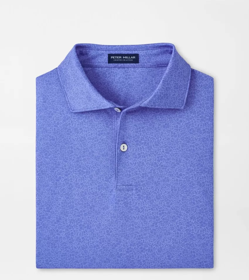 Peter Millar Polos | Polos^Parkinson Floral Performance Jersey Polo ELIXIR