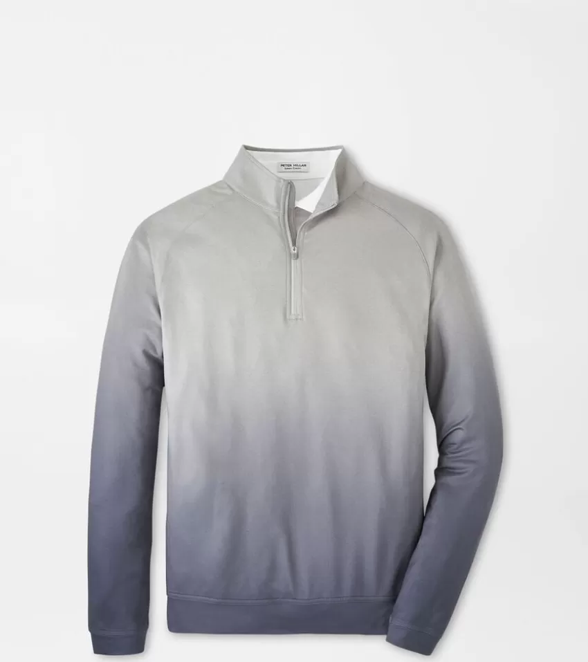 Peter Millar Pullovers | Pullovers^Perth Ombré Performance Quarter-Zip GaleGrey