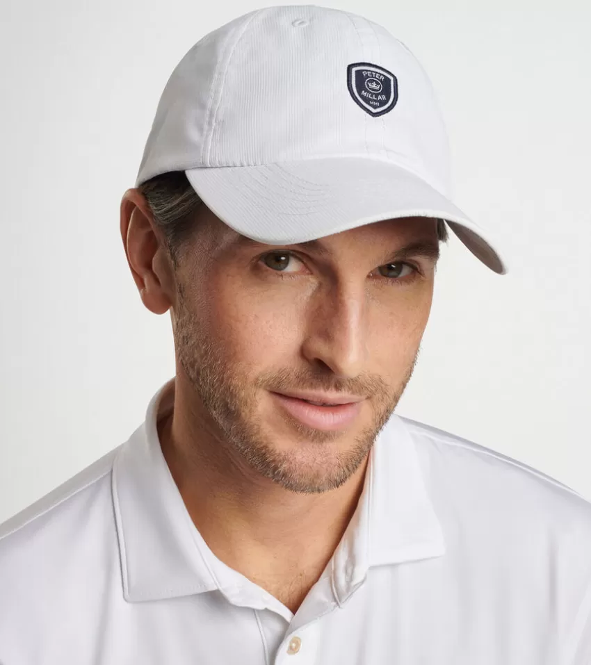 Peter Millar Hats, Gloves & Scarves | Shoes & Accessories^Crown Crest Performance Hat White