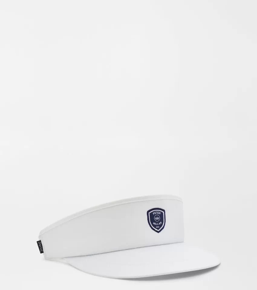 Peter Millar Hats, Gloves & Scarves | Shoes & Accessories^Crown Crest Tour Visor White