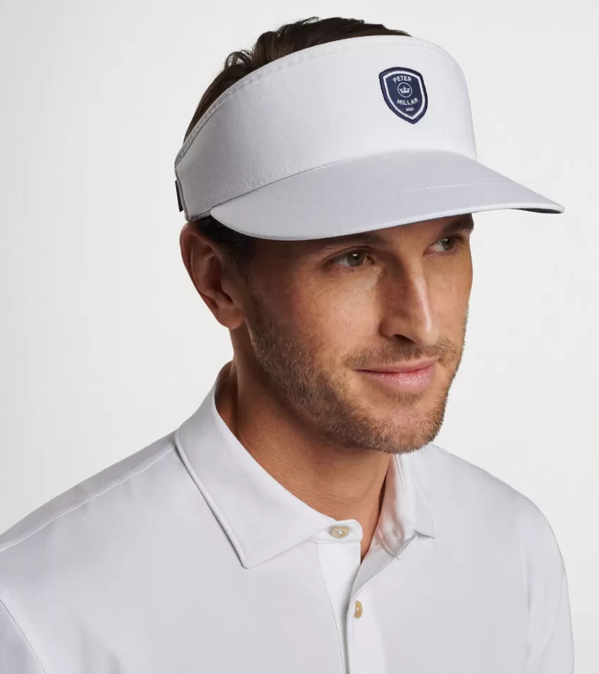 Peter Millar Hats, Gloves & Scarves | Shoes & Accessories^Crown Crest Tour Visor White