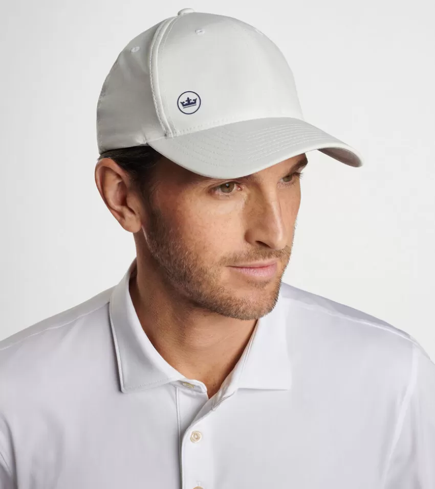 Peter Millar Hats, Gloves & Scarves | Shoes & Accessories^Off-Set Crown Performance Hat White