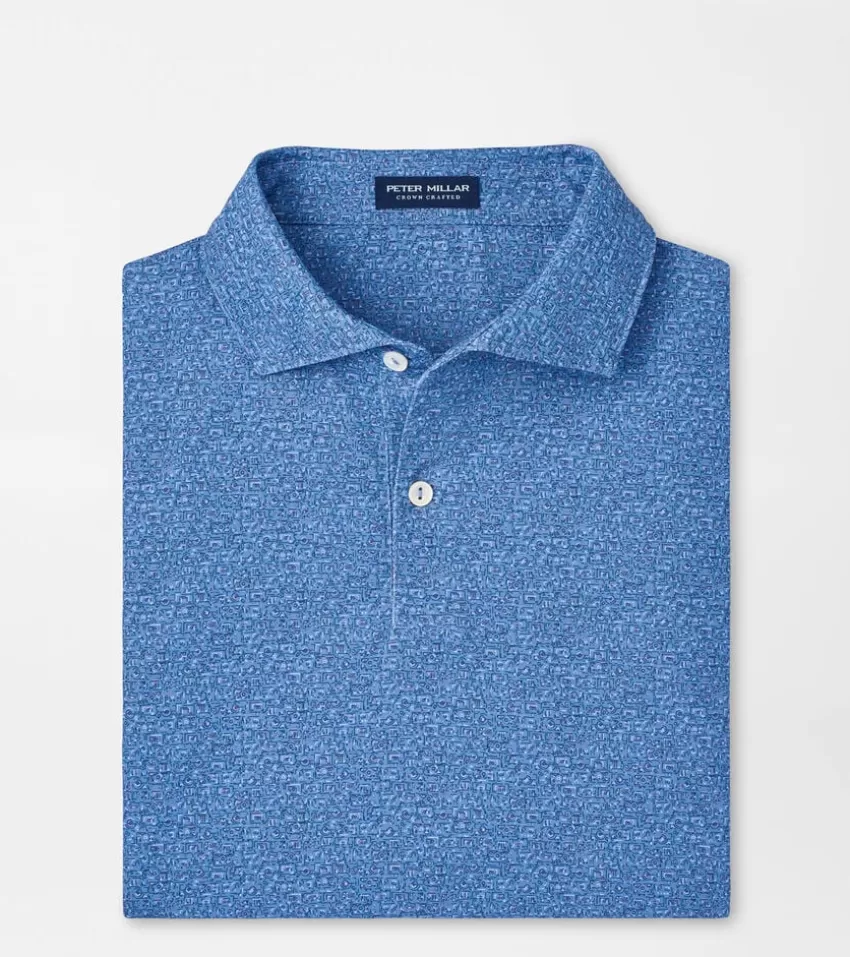 Peter Millar Polos | Polos^Radio Star Performance Jersey Polo BROOKBLUE