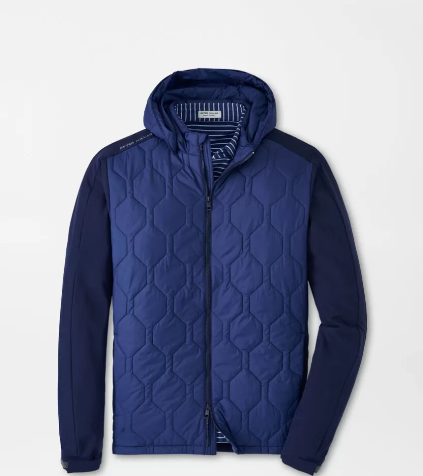 Peter Millar Jackets & Coats | Jackets^Rush Hooded Jacket SPORTNAVY/NAVY