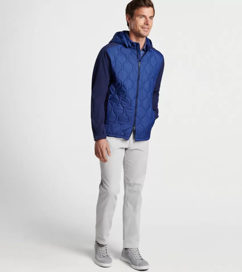 Peter Millar Jackets & Coats | Jackets^Rush Hooded Jacket SPORTNAVY/NAVY