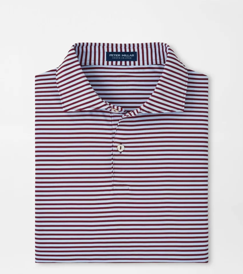 Peter Millar Polos | Polos^Sawyer Performance Jersey Polo BlueFrost