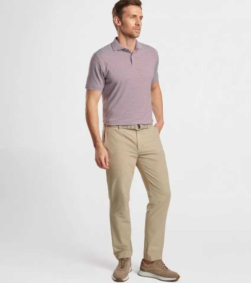 Peter Millar Polos | Polos^Sawyer Performance Jersey Polo BlueFrost