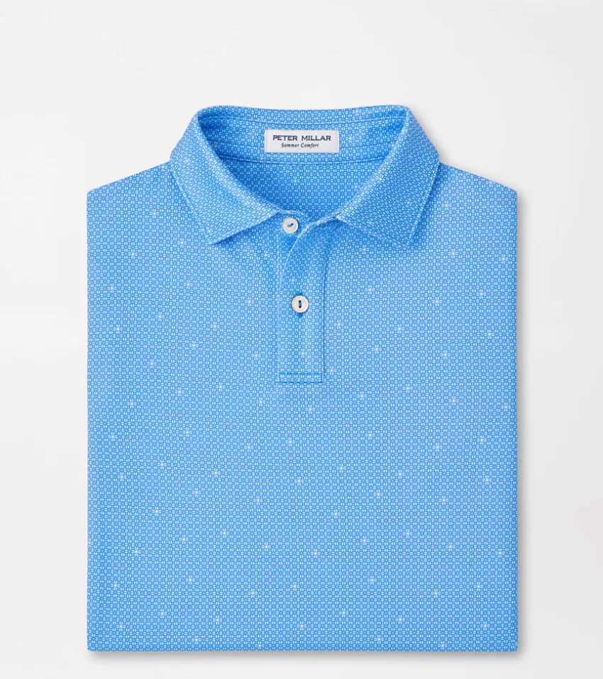 Peter Millar Clothing^Sharpie Youth Performance Jersey Polo LibertyBlue