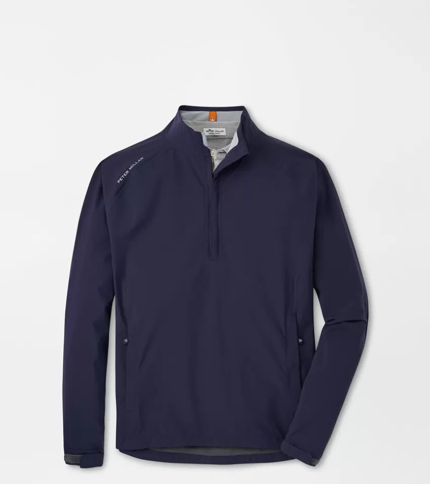 Peter Millar Jackets & Coats | Jackets^Shield Half-Zip Rain Shell Navy