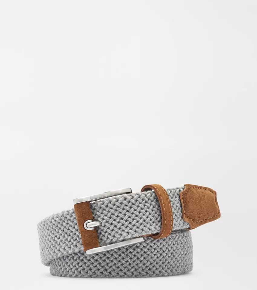 Peter Millar Belts^Skyline Woven Belt Navy