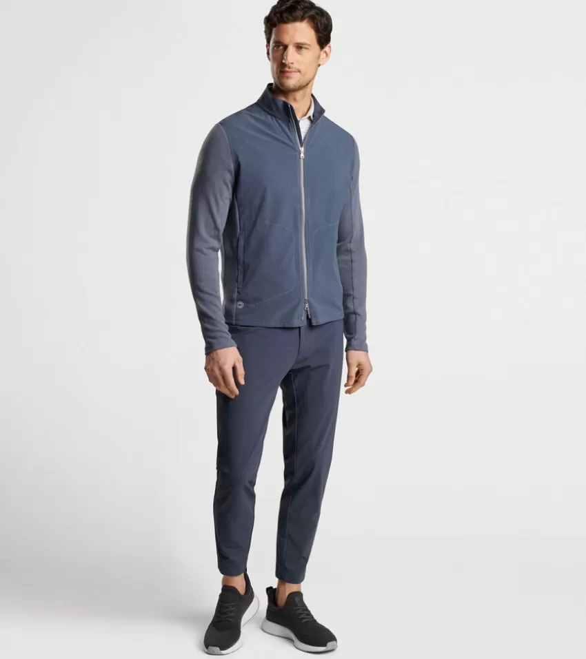 Peter Millar Jackets & Coats | Jackets^Solstice Performance Hybrid Full-Zip Cardigan Navy