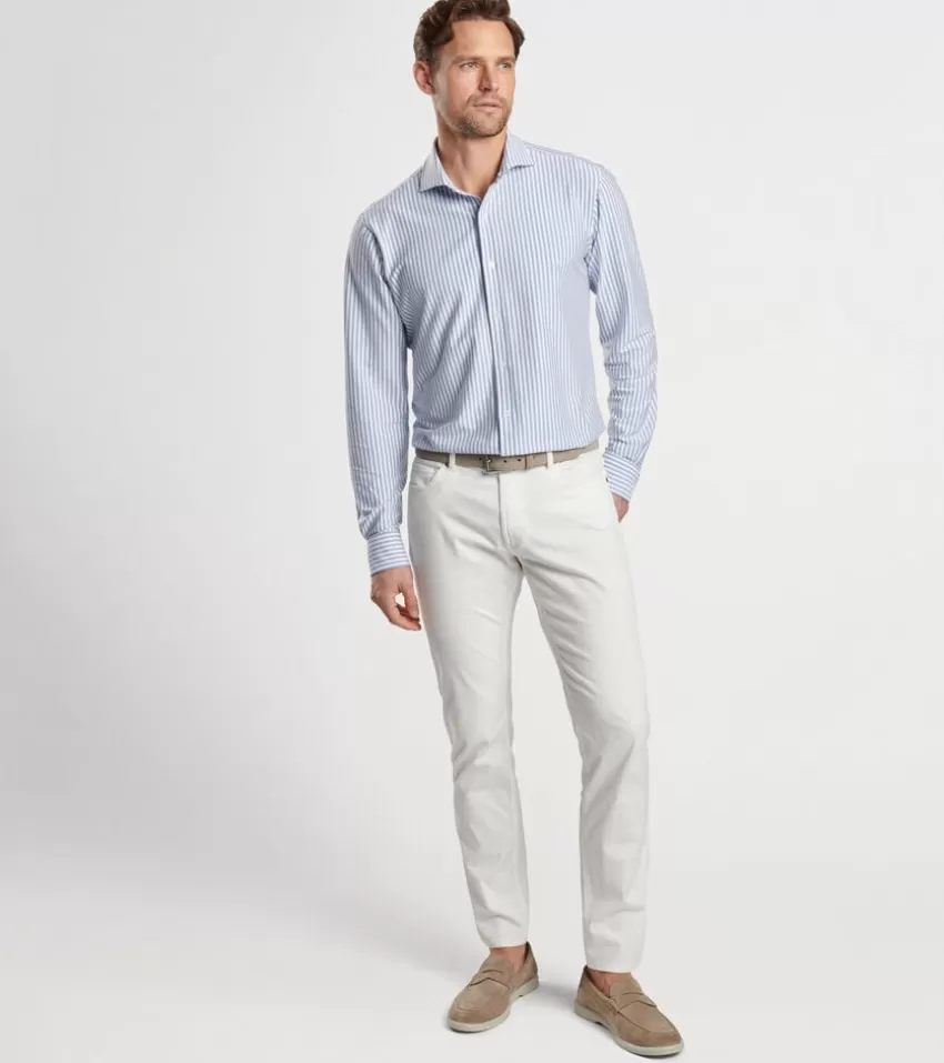 Peter Millar Sport Shirts^Soren Excursionist Flex Sport Shirt BROOKBLUE