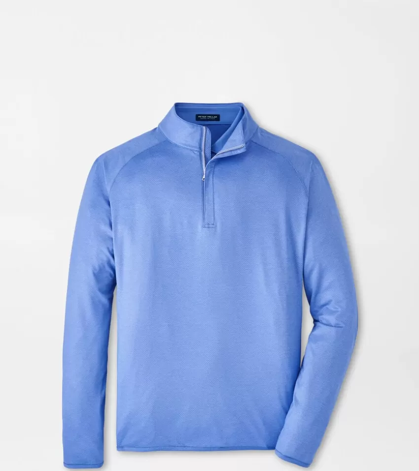 Peter Millar Pullovers | Pullovers^Stealth Delancy Dot Performance Quarter-Zip ELIXIR