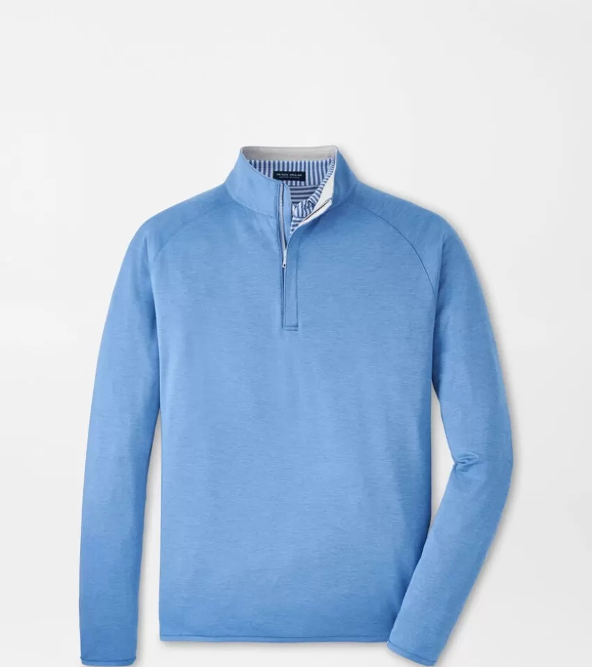 Peter Millar Pullovers | Pullovers^Stealth Performance Quarter-Zip BlueFrost