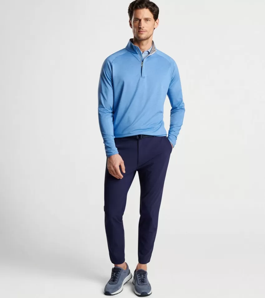 Peter Millar Pullovers | Pullovers^Stealth Performance Quarter-Zip BlueFrost