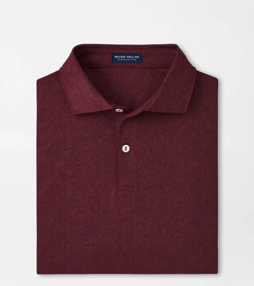 Peter Millar Polos | Polos^Switching Gears Performance Jersey Polo Vermouth