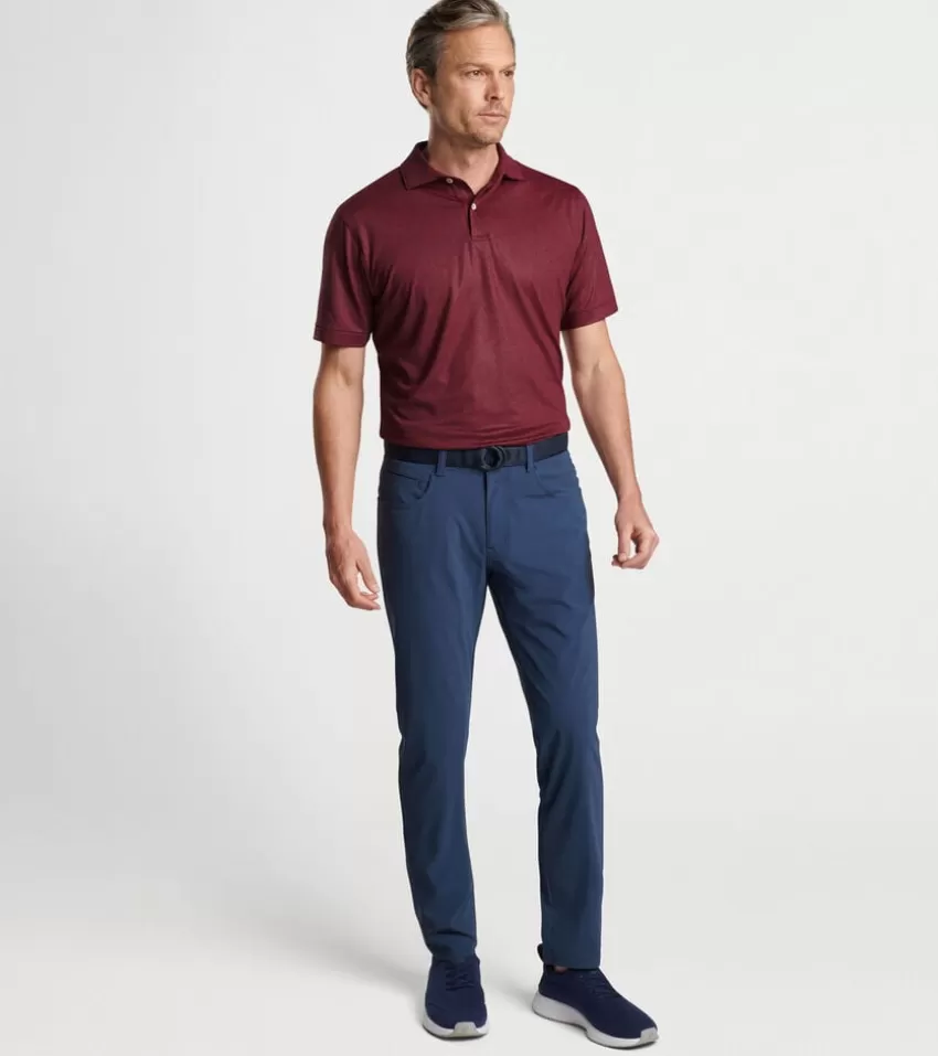 Peter Millar Polos | Polos^Switching Gears Performance Jersey Polo Vermouth