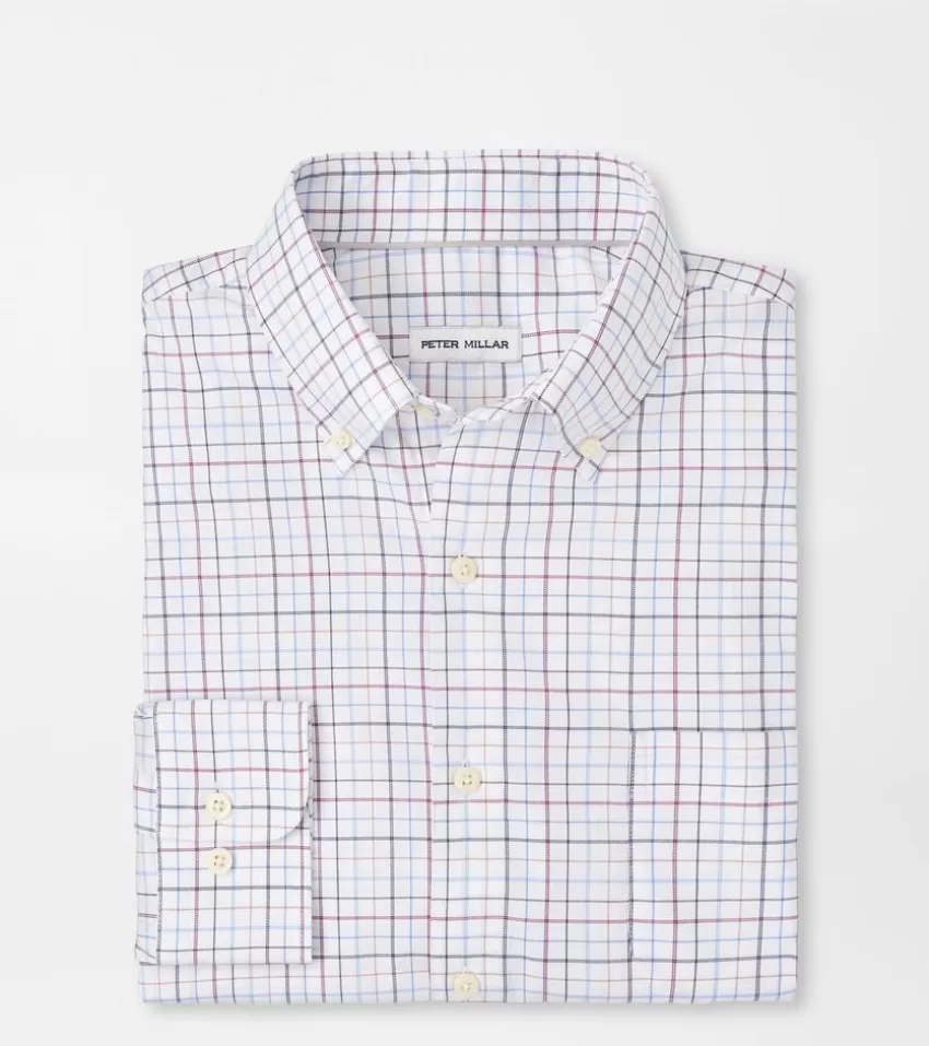 Peter Millar Sport Shirts^Sydney Crown Lite Cotton-Stretch Sport Shirt CottageBlue