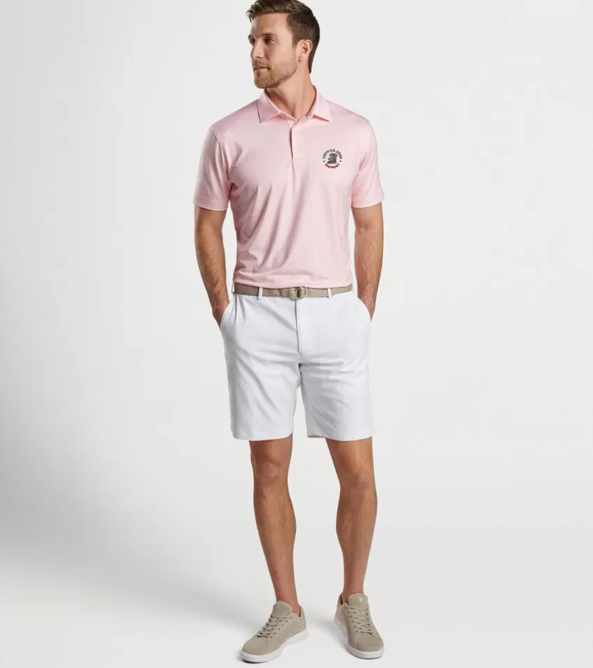 Peter Millar Polos^125th U.S. Open Circle Geo Performance Jersey Polo PalmerPink