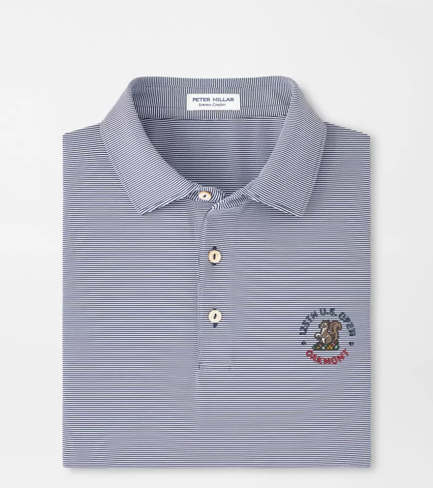 Peter Millar Polos^125th U.S. Open Jubilee Performance Jersey Polo Navy