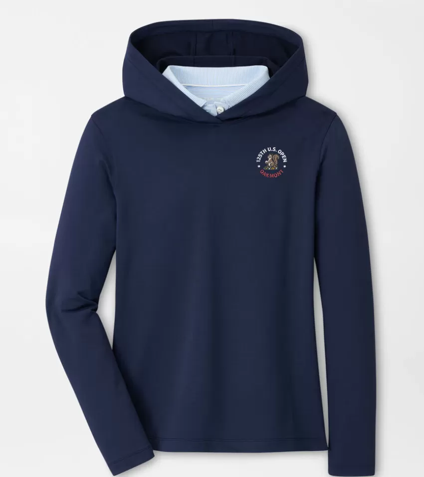 Peter Millar Pullovers & Layers^125th U.S. Open Pine Hoodie Navy