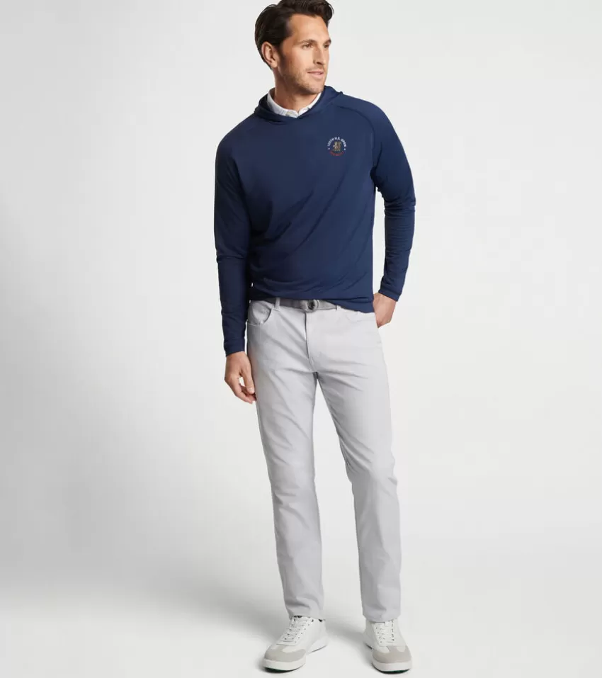 Peter Millar Pullovers^125th U.S. Open Pine Performance Hoodie Navy