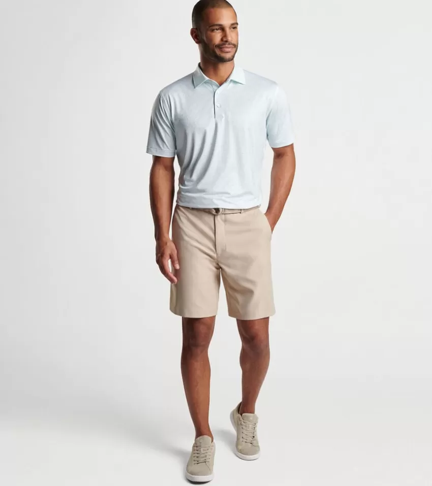 Peter Millar Polos | Polos^The Bees Knees Performance Jersey Polo White/Spritzer