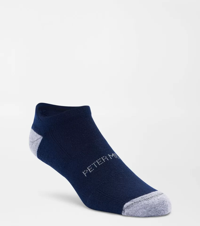 Peter Millar Socks^Two-Pack Performance Sock GaleGrey