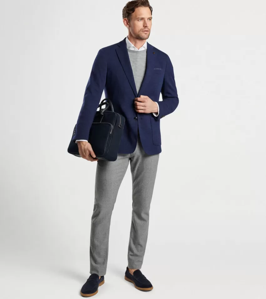 Peter Millar Sport Coats^Ventura Knit Soft Jacket Navy