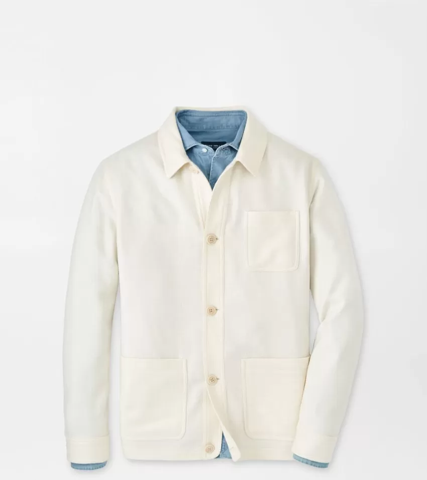 Peter Millar Jackets & Coats^Voyager Chore Coat Ivory