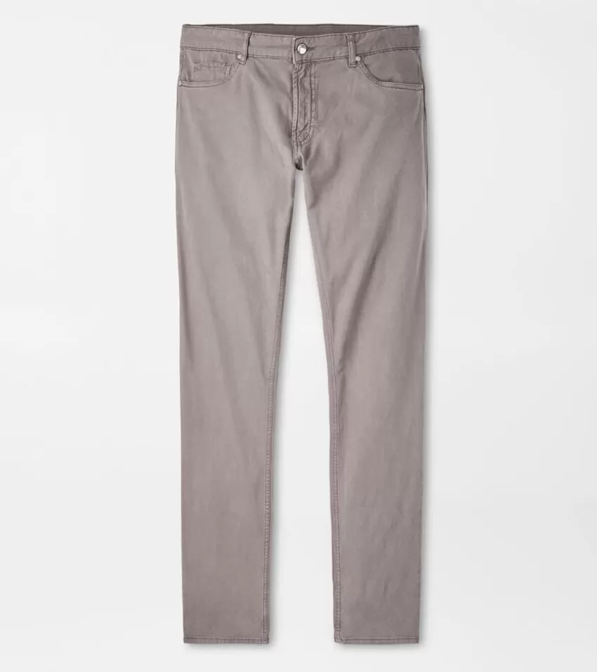 Peter Millar Pants^Wayfare Five-Pocket Pant Stone