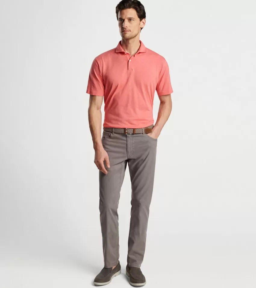 Peter Millar Pants^Wayfare Five-Pocket Pant Stone