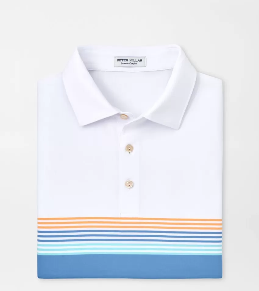 Peter Millar Polos | Polos^Windham Performance Jersey Polo White