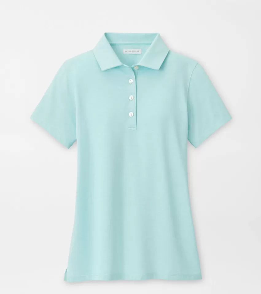 Peter Millar Polos & Shirts | Polos & Shirts^Women's Albatross Polo BLUESPRUCE