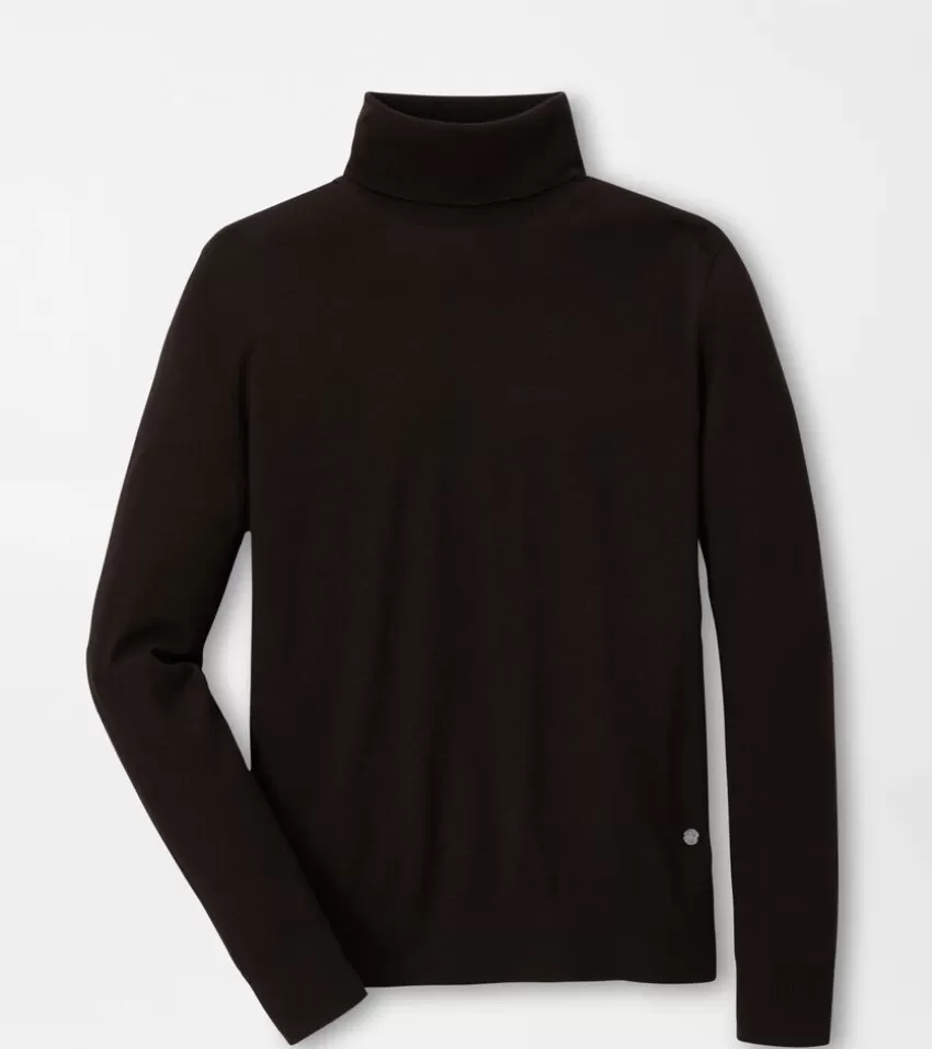 Peter Millar Sweaters^Women's Excursionist Flex Turtleneck GaleGrey