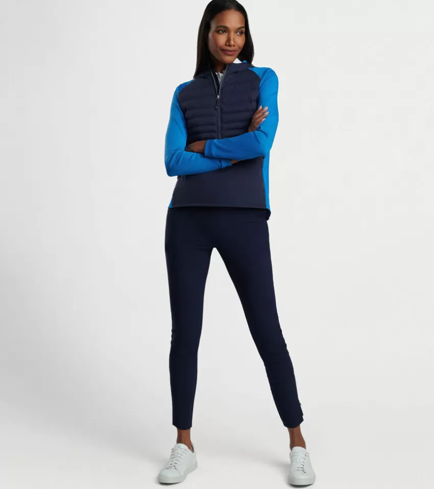 Peter Millar Pullovers & Layers | Women's Golf Outerwear^Women's Hooded Merge Jacket NAVY/ABACOBLUE