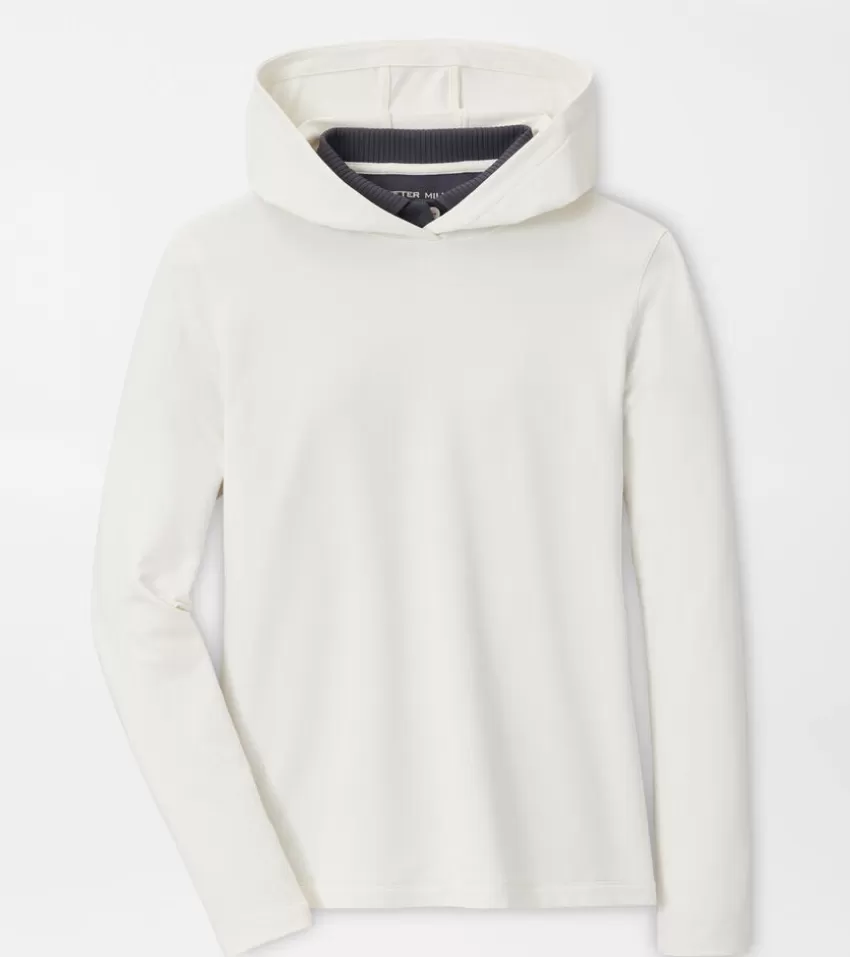 Peter Millar Pullovers & Layers | Pullovers & Layers^Women's Pine Hoodie Ivory