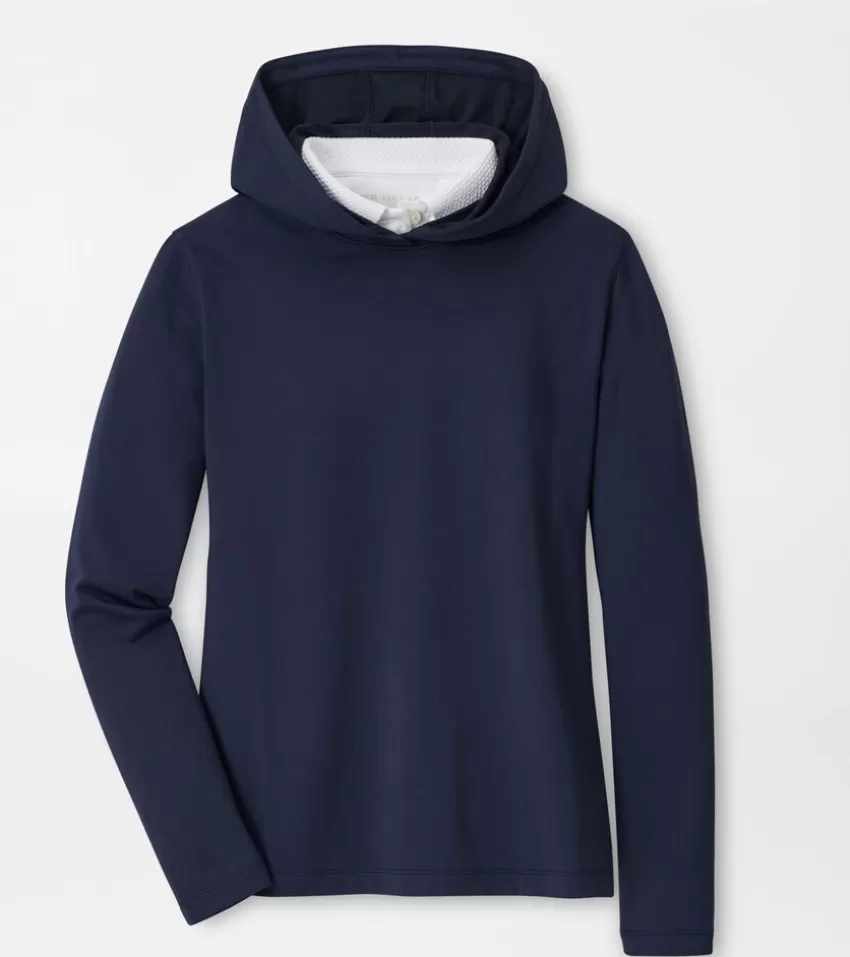 Peter Millar Pullovers & Layers | Pullovers & Layers^Women's Pine Hoodie Navy