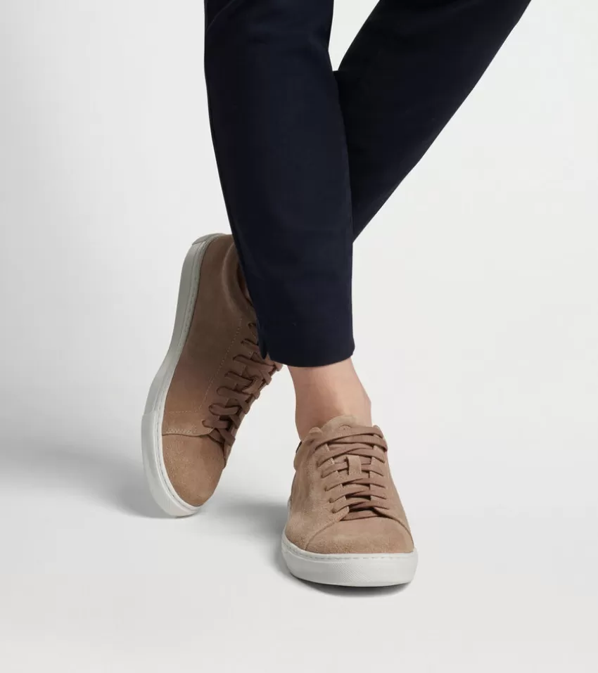 Peter Millar Shoes & Accessories^Women's Vantage Lite Suede Sneaker Argil